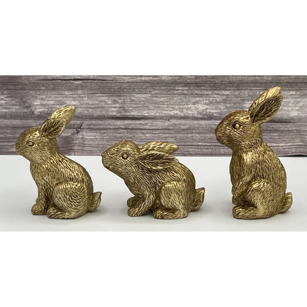 Target Bullseye Set of 3 Mini Resin 3